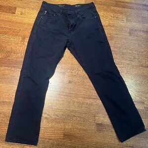 AG Men’s Everett sueded navy pants 31x32